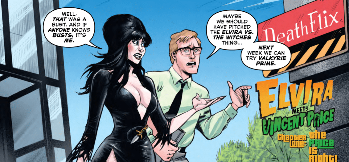 Review - Elvira Meets Vincent Price #1