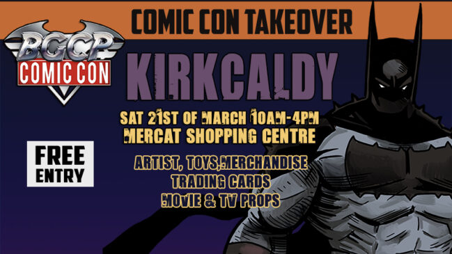 Kirkcaldy Comic Con 2026
