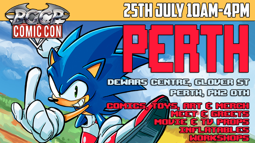 Perth Comic Con Dewars Centre 2026