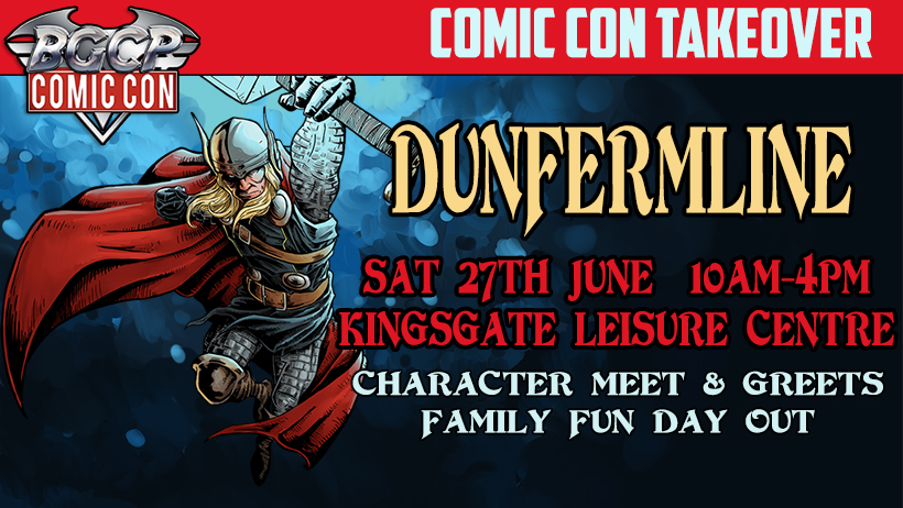 Dunfermline Comic Con, Kingsgate Shopping Centre 2026
