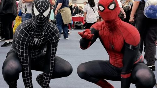Spider Man Cosplayers at Perth Comic Con