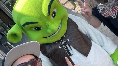 Shrek Cosplayer Loch Lomond Comic Con