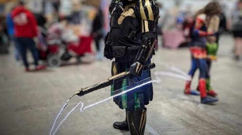 Mando Cosplayer at Perth Comic Con