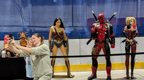 Marvel and DC Statues at Perth Comic Con