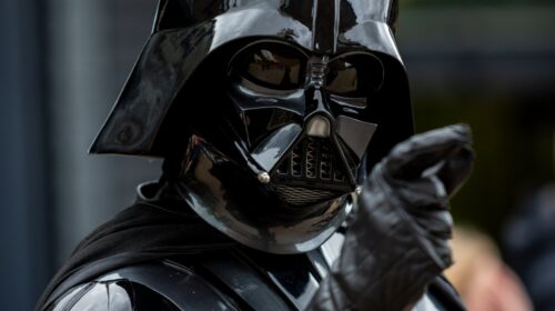 Darth Vader Cosplayer Loch Lomond Comic Con