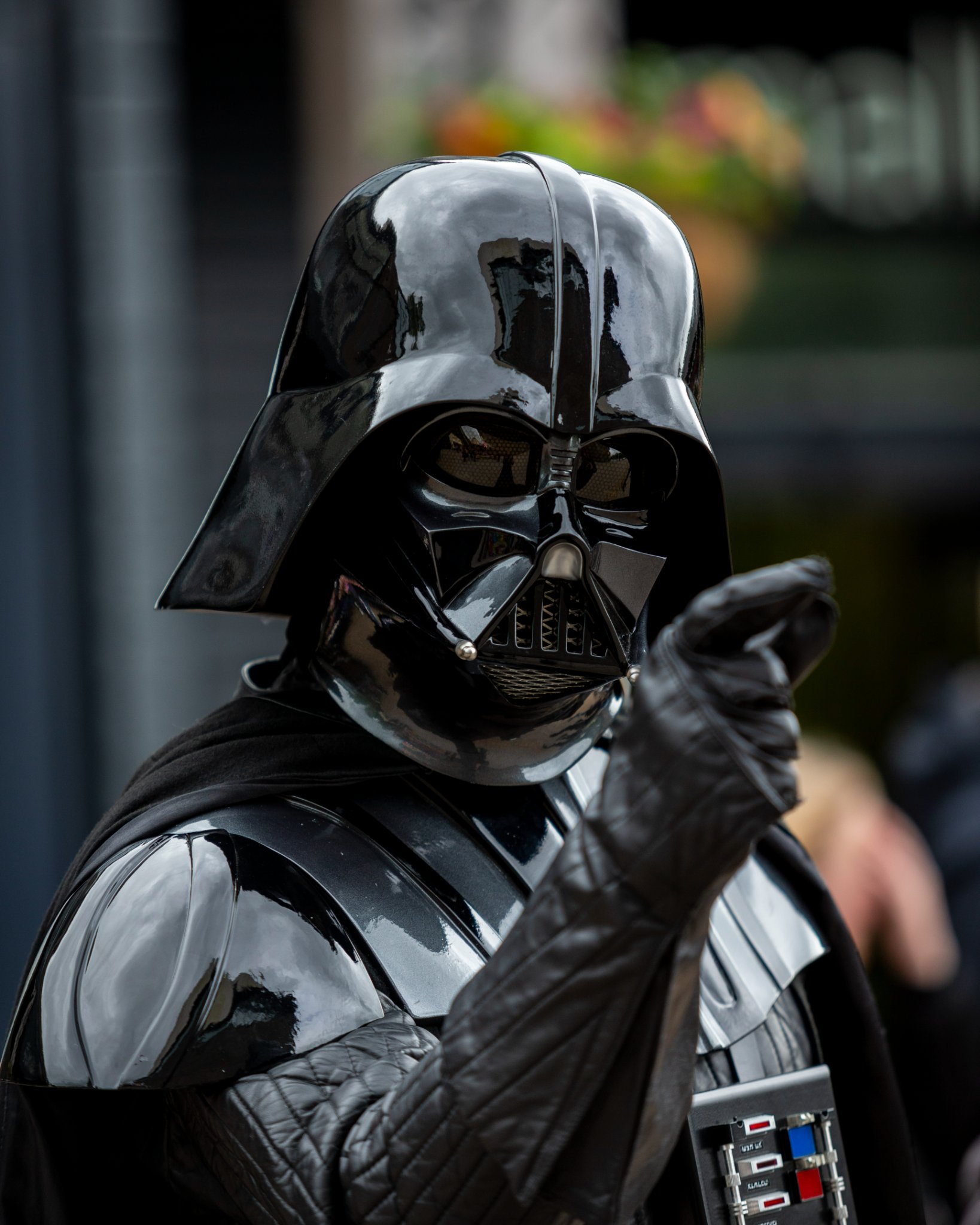 Darth Vader Cosplayer Loch Lomond Comic Con