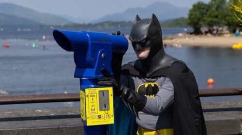 Batman at Loch Lomond Comic Con